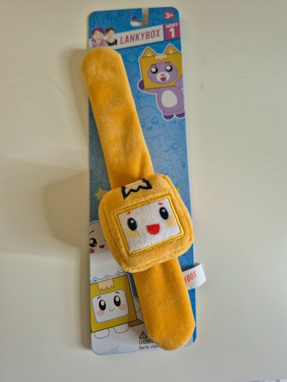 Lankybox Series 1 Foxy Plush Bracelet Portable Fun Exciting, NEW